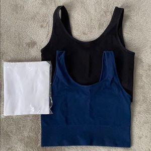 Sports bra/crop top set of 3